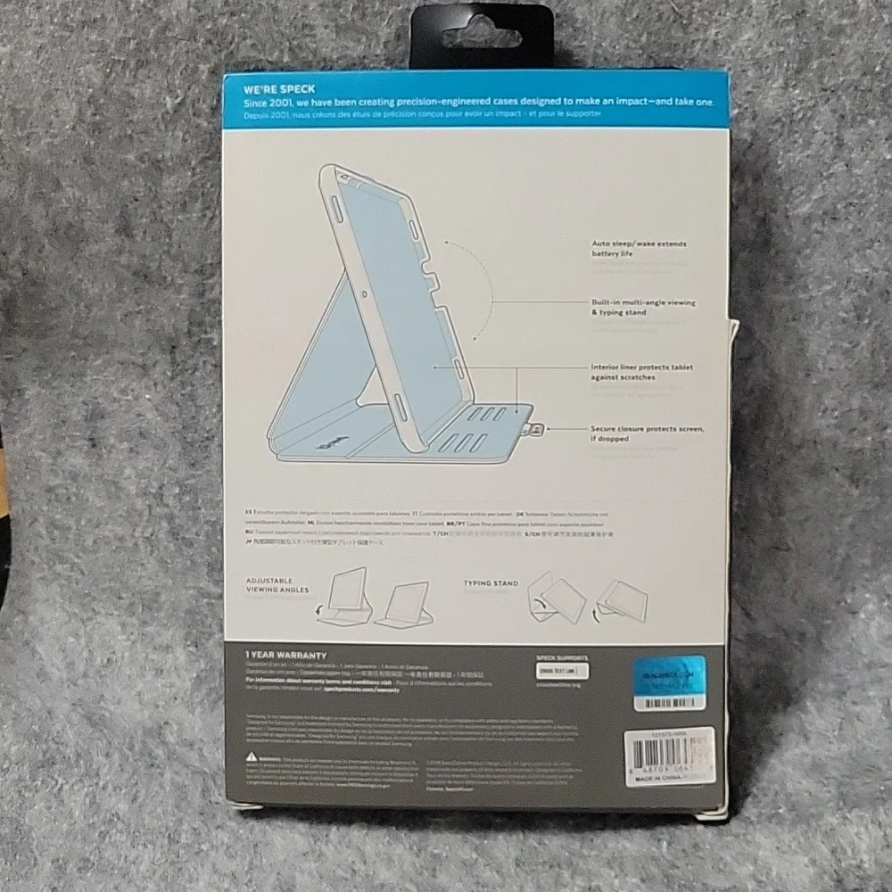 Speck Folio Samsung Galaxy Tab S4 NEW
